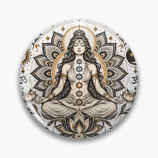 Item preview, Divine Goddess | Sacred Mandala Meditation | Spiritual Feminine Energy Art designed and sold by A Light Worker.
