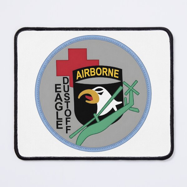 Item preview, US Army 101st Airborne Division Eagle Dustoff Medevac Emblem designed and sold by CharlieDesings.