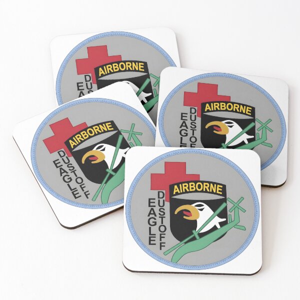 Item preview, US Army 101st Airborne Division Eagle Dustoff Medevac Emblem designed and sold by CharlieDesings.