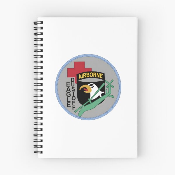 Item preview, US Army 101st Airborne Division Eagle Dustoff Medevac Emblem designed and sold by CharlieDesings.