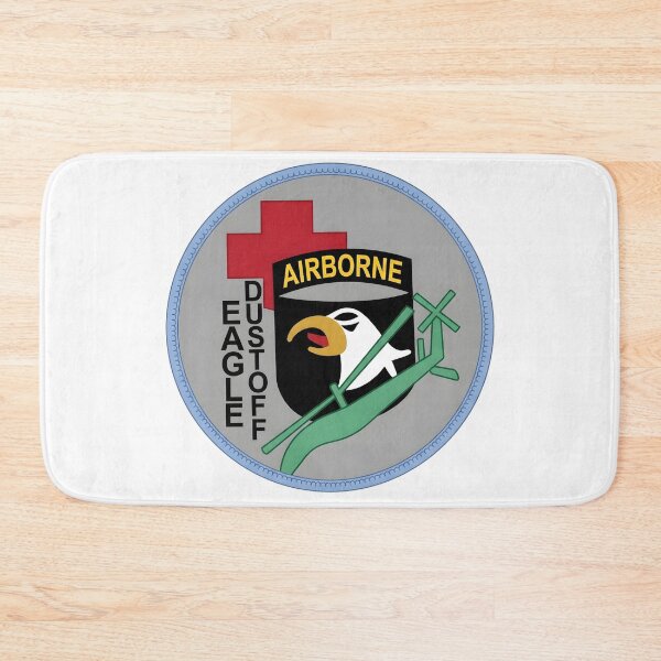 Item preview, US Army 101st Airborne Division Eagle Dustoff Medevac Emblem designed and sold by CharlieDesings.