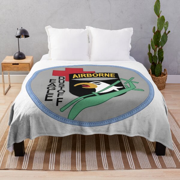 Item preview, US Army 101st Airborne Division Eagle Dustoff Medevac Emblem designed and sold by CharlieDesings.