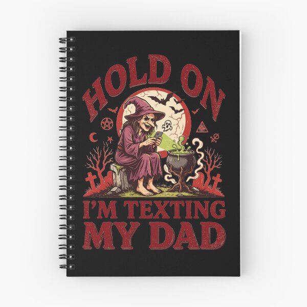Item preview, Hold On I’m Texting My Dad Halloween Dark Sarcasm designed and sold by Redgiant87x.