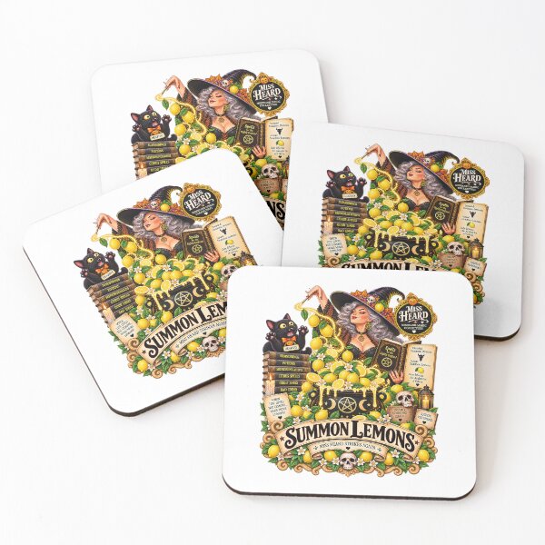 Item preview, MISS HEARD'S - ✨MISHEARD MAGIC COLLECTION✨ - THE HALLOWEEN INCANTATION - SUMMON LEMONS designed and sold by WheelieGdArt.