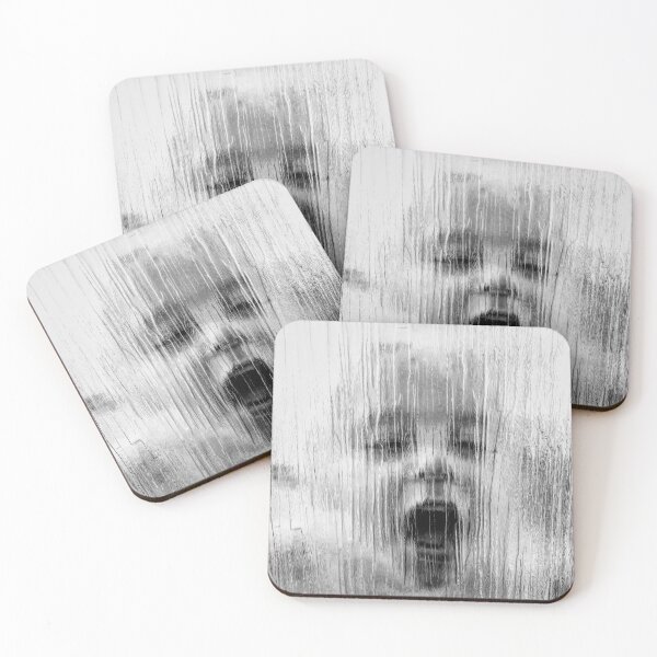 Item preview, Abstract Photography of a child viewed through frosted glass designed and sold by Charles Oliver Creations.