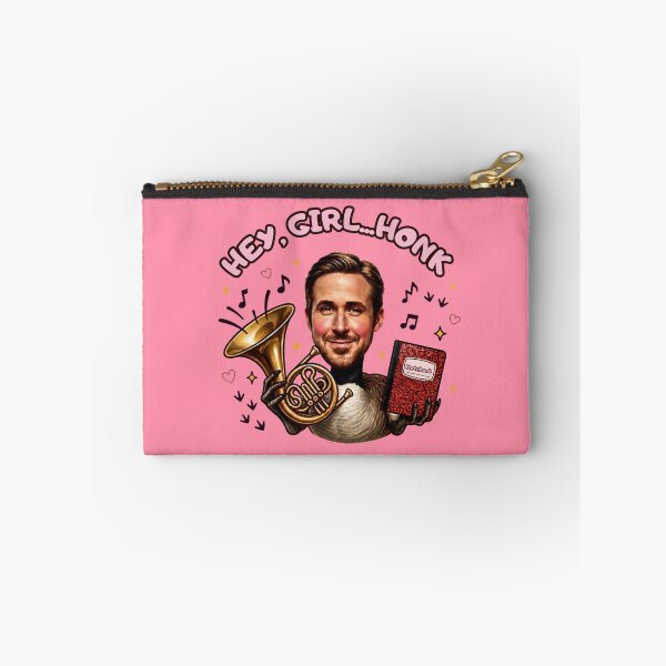 Item preview, Hey, Girl...Honk French Horn Notebook Ryan Gooseling Meme Design designed and sold by MakersFolly.