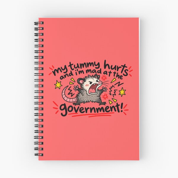 Item preview, my tummy hurts and i'm mad at the government  designed and sold by BaShert.