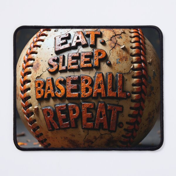 Item preview, Eat Sleep Baseball repeat for baseball lovers | Baseball lovers gift Active T-Shirt designed and sold by MaciejRudzinsky.
