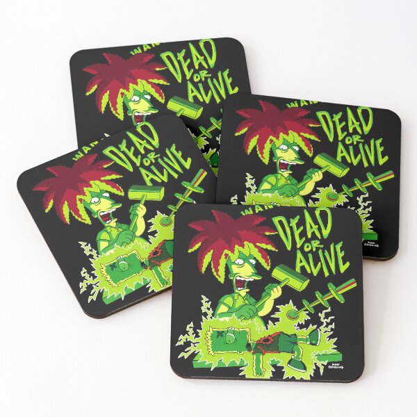 Item preview, Sideshow Bob Dead or Alive The Simpsons Halloween designed and sold by ZEtexaxe.