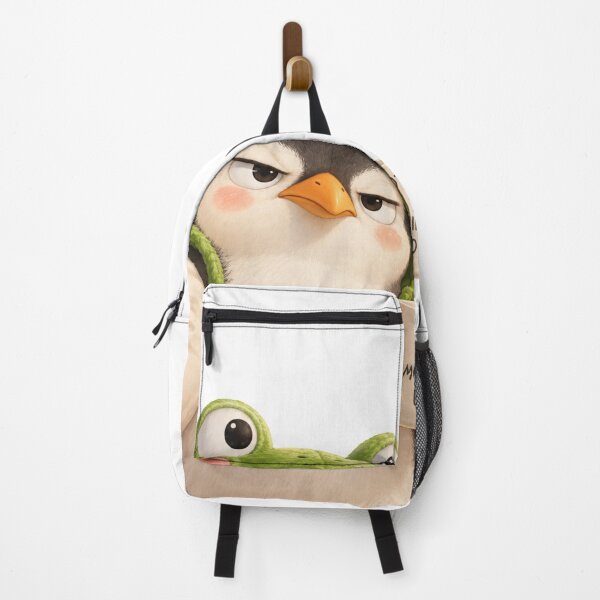 Item preview, Grumpy Penguin Not a Morning Bird designed and sold by Sunisa_BW.