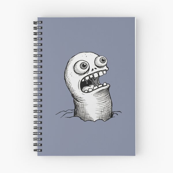 Item preview, Copy of Weird Creature Hatching Crosshatch Monster Doodle designed and sold by BitDoodle.