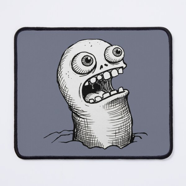 Item preview, Copy of Weird Creature Hatching Crosshatch Monster Doodle designed and sold by BitDoodle.