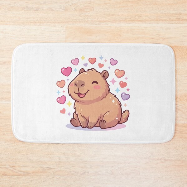 Item preview, Just A Girl Who Loves Capybaras Cute Animal Gift designed and sold by Arc2020.