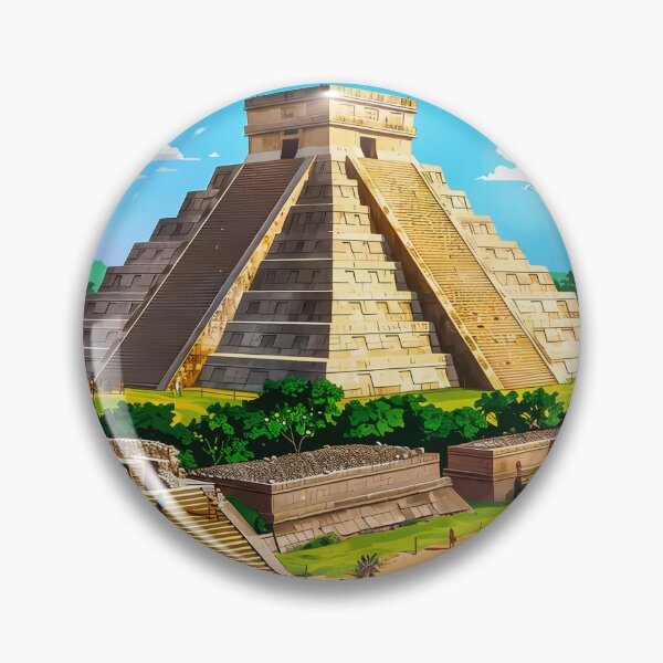 Item preview, Chichen Itza Pyramid on a Sunny Day designed and sold by chastitysblai.
