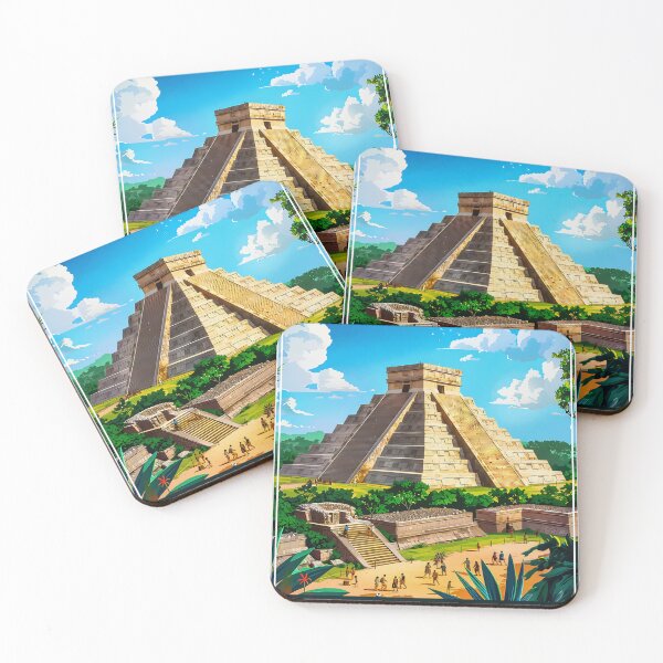 Item preview, Chichen Itza Pyramid on a Sunny Day designed and sold by chastitysblai.