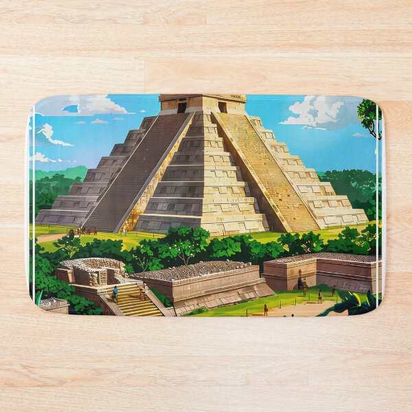 Item preview, Chichen Itza Pyramid on a Sunny Day designed and sold by chastitysblai.
