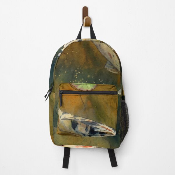 Item preview, Bekko Koi in Paris Pond — Watercolor Aquatic Art designed and sold by M.ALK.Watercolor.