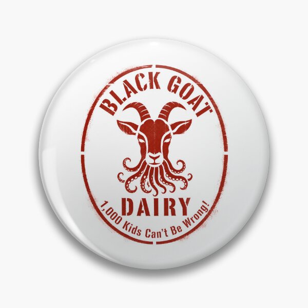 Item preview, H.P. Lovecraft Black Goat Dairy Seal designed and sold by Fenay Designs.