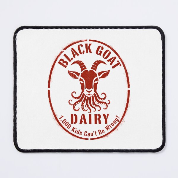 Item preview, H.P. Lovecraft Black Goat Dairy Seal designed and sold by Fenay Designs.