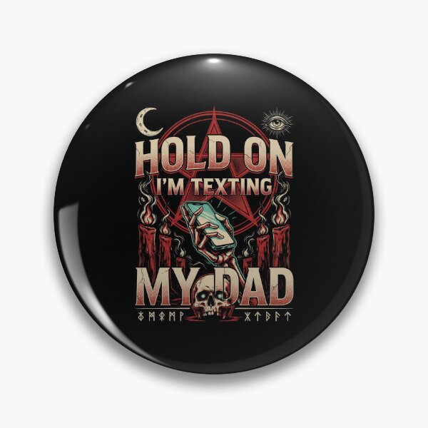 Item preview, Hold On I’m Texting My Dad Funny Halloween Sarcasm designed and sold by Redgiant87x.