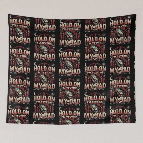 Item preview, Hold On I’m Texting My Dad Funny Halloween Sarcasm designed and sold by Redgiant87x.