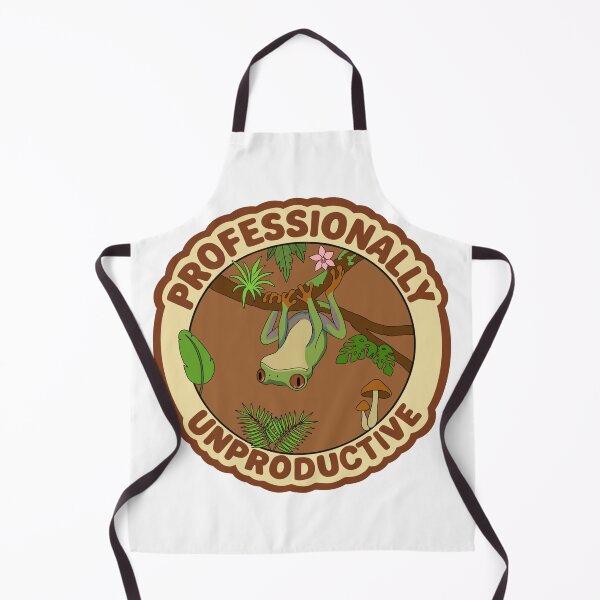 Item preview, Professionally Unproductive Tree Frog designed and sold by Snookies Prints.