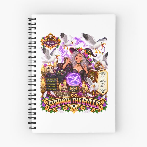 Item preview, MISS HEARD'S - ✨MISHEARD MAGIC COLLECTION✨ - THE HALLOWEEN INCANTATION - SUMMON THE GULLS designed and sold by WheelieGdArt.