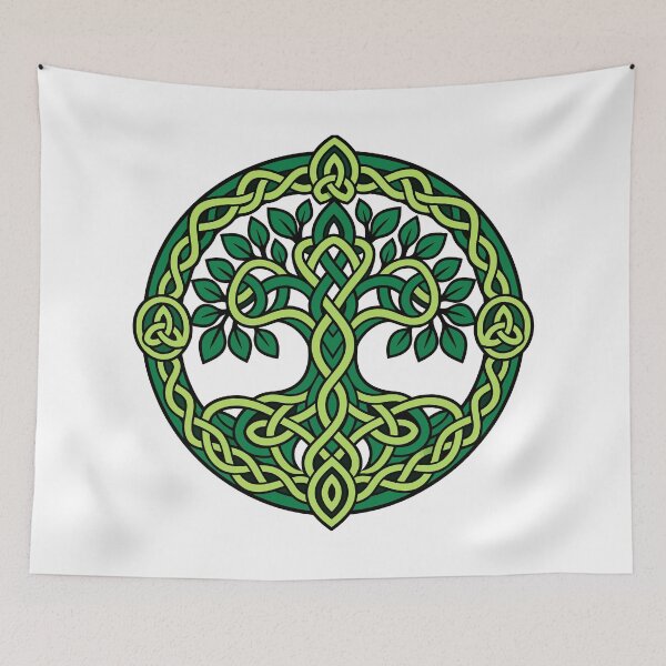 Item preview, Celtic Tree of Life Knotwork – Irish Celtic Heritage Design designed and sold by Leeded.