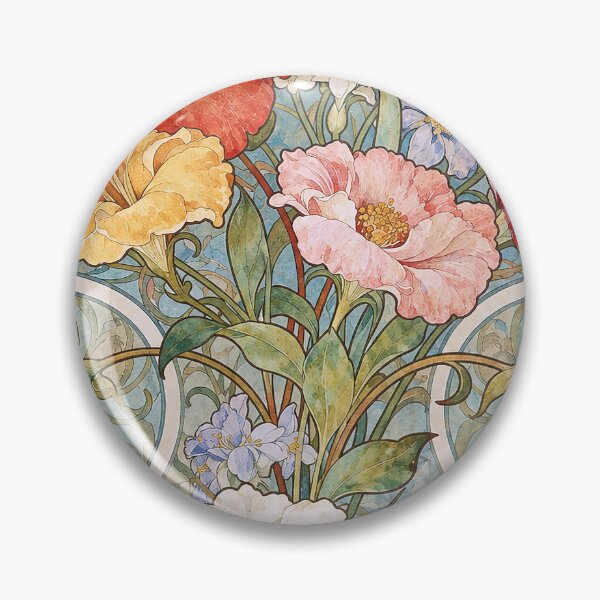 Artikelvorschau, Alphonse Mucha Blumen 1896 entworfen und verkauft von maniacfitness.