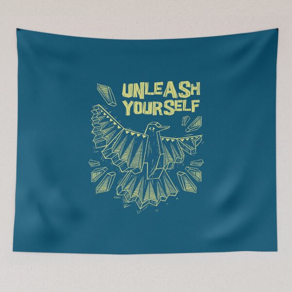 Item preview, Freebird blue designed and sold by delaCampa.