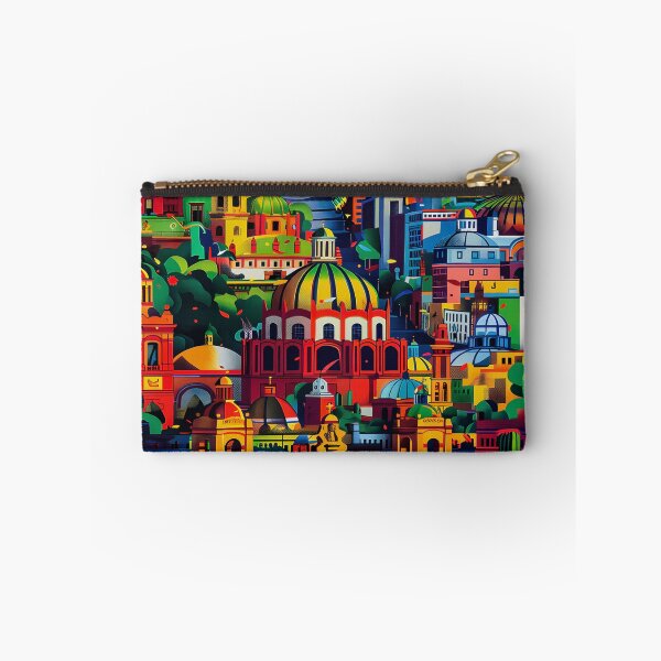 Item preview, Colorful Mexico City Landscape designed and sold by chastitysblai.