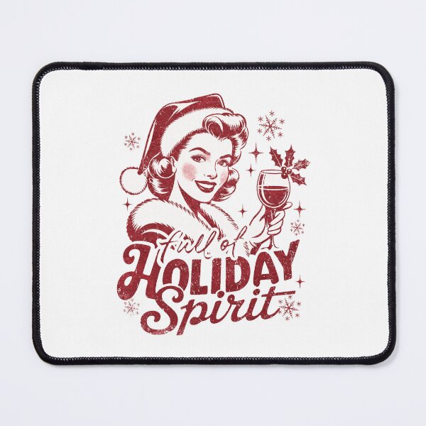 Item preview, Full of Holiday Spirit Funny Wine Christmas designed and sold by Ortigzitoun.