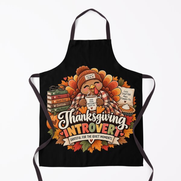 Item preview, Thanksgiving Introvert Gift Quiet Moments Cozy Fall Style designed and sold by Corvoria.