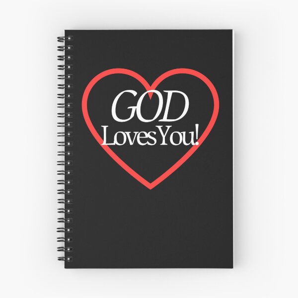 Artikelvorschau, God Loves You – Christian Faith T-Shirt | Inspirational Christian Gift entworfen und verkauft von PureHopeStudio.