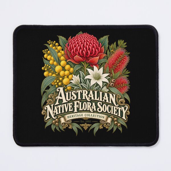 Item preview, Vintage Australian Native Flora Society Emblem  designed and sold by Mere & Co.