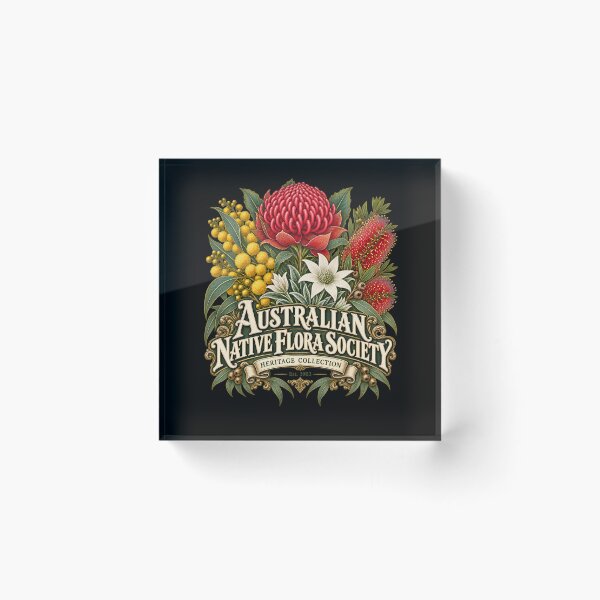 Item preview, Vintage Australian Native Flora Society Emblem  designed and sold by Mere & Co.