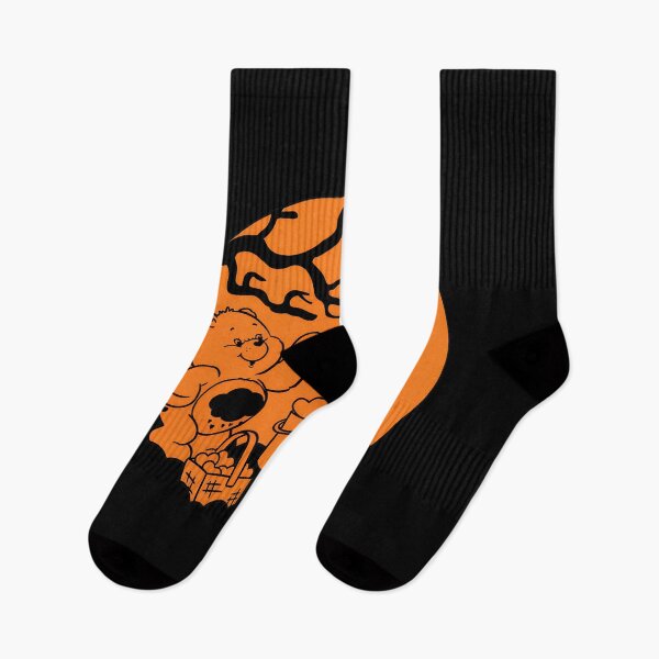 Item preview, Vintage Care Bears Orange Moon Trick or Treat Silhouette designed and sold by ZEtexaxe.