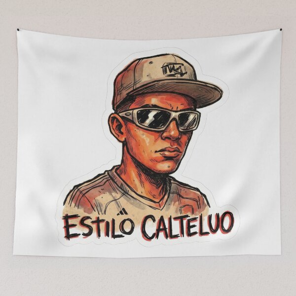 Item preview, Cartelúo Style - Venezuelan Underground Comic Sticker designed and sold by elglotonmusical.