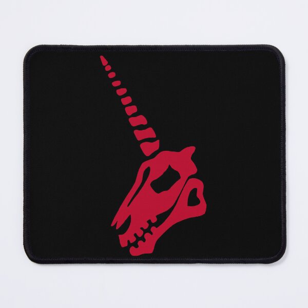 Item preview, Red unicorn skull designed and sold by Lagueny.
