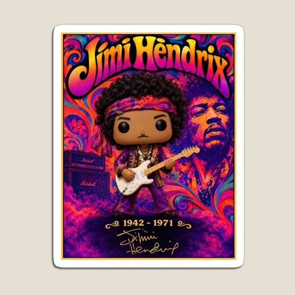 Item preview, Jimi Hendrix designed and sold by AmitysCustomPhotos.