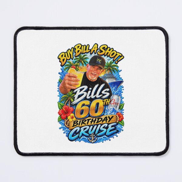 Item preview, Buy Bill A Shot Bill'S 60th Birthday Cruise designed and sold by luffyShop1.