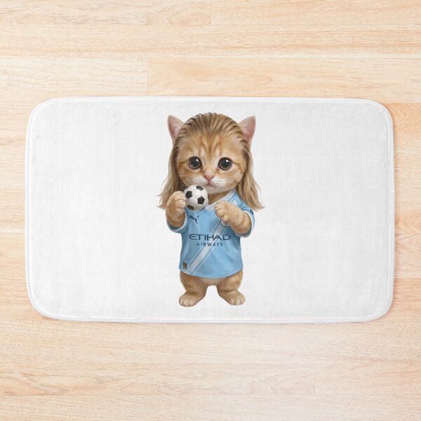 Item preview, Cute Blonde Soccer Kitten Sports Player Art designed and sold by Alaric4you.