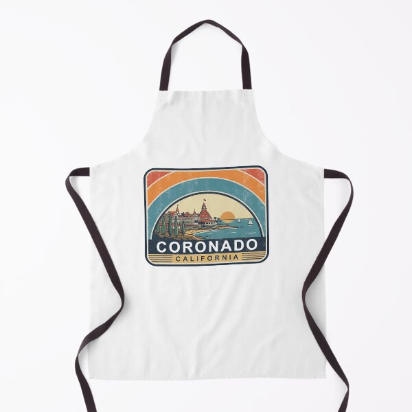 Item preview, Coronado California Vintage Hotel Beach Sunset Badge designed and sold by LittleArij.