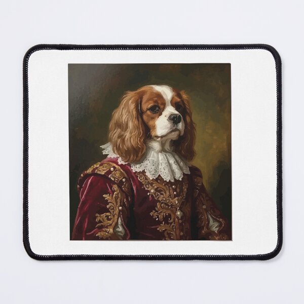 Item preview, Regal Cavalier King Charles Spaniel Renaissance Portrait designed and sold by Arc2020.