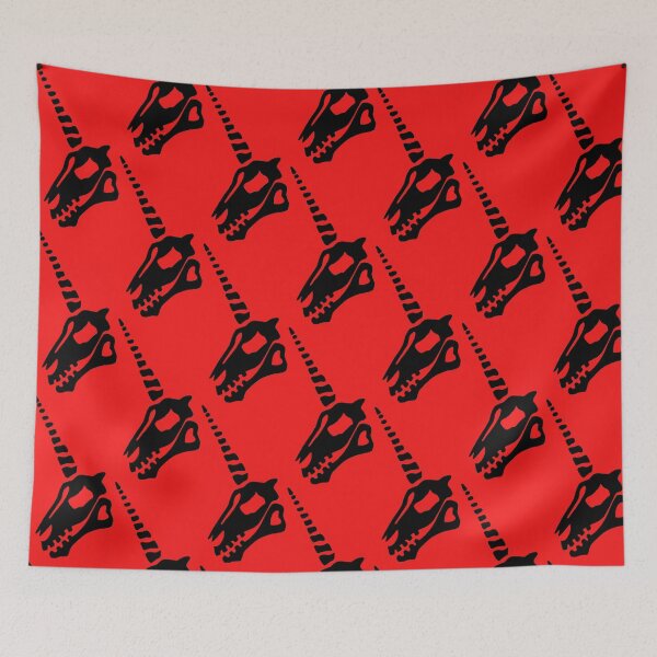 Item preview, Black unicorn skull designed and sold by Lagueny.