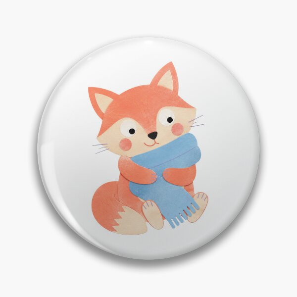 Item preview, Fox with the Folded Scarf designed and sold by The-Art-of-D.