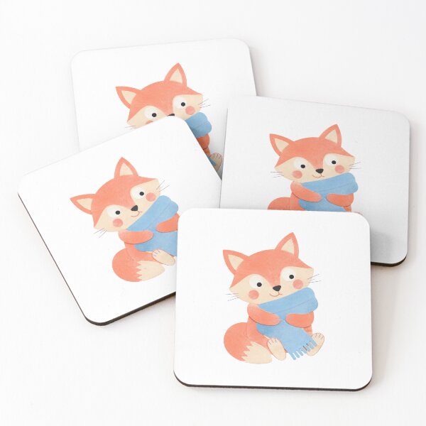 Item preview, Fox with the Folded Scarf designed and sold by The-Art-of-D.