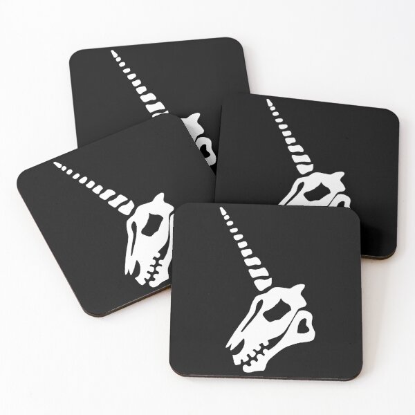 Item preview, White unicorn skull designed and sold by Lagueny.