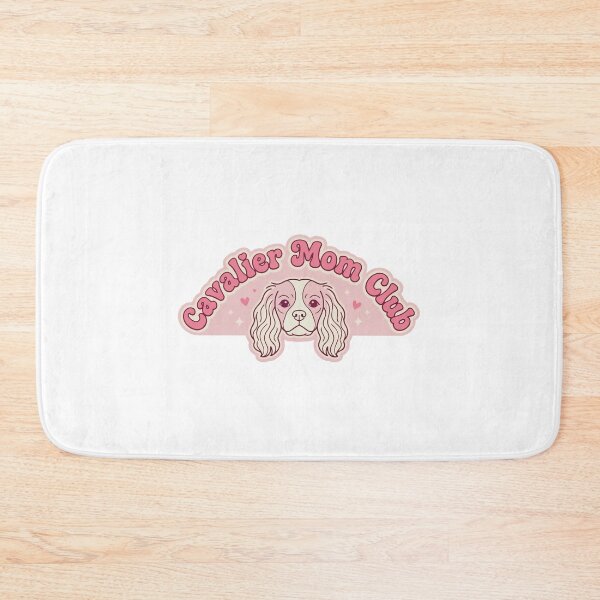 Item preview, Cavalier King Charles Spaniel Mom Club Retro Pink designed and sold by Arc2020.