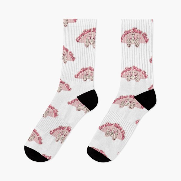 Item preview, Cavalier King Charles Spaniel Mom Club Retro Pink designed and sold by Arc2020.